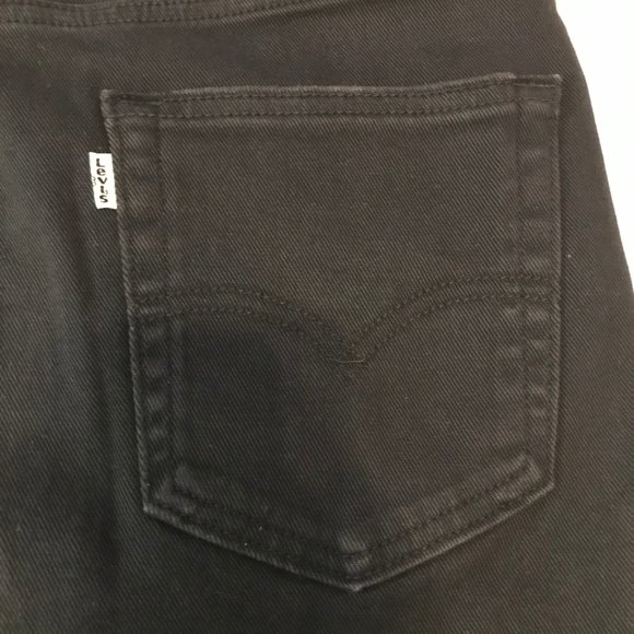 Levi's Men's 514 Black Jeans - Picture 9 of 13